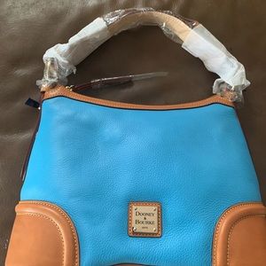 Dooney and Bourke sky blue hobo